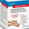 Alginat Verband 8 cm X 3 M Kühlender Zinkleimverb.1 Stk
