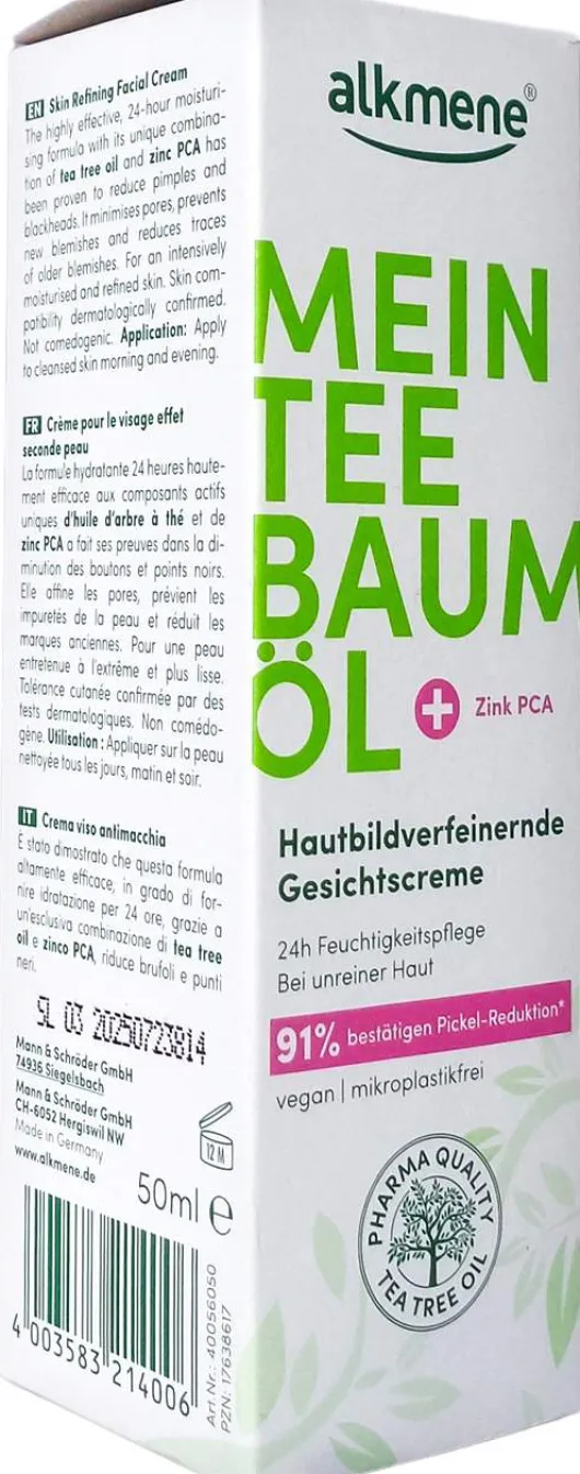 Alkmene Mein Teebaumöl Gesichtscreme 50 ml