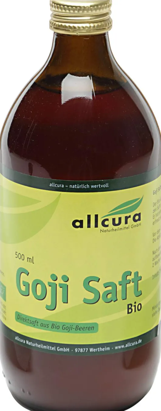 Allcura Goji Saft Bio Direktsaft 500ml