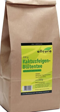 Allcura Kaktusfeigen Blüten 200 G Tee