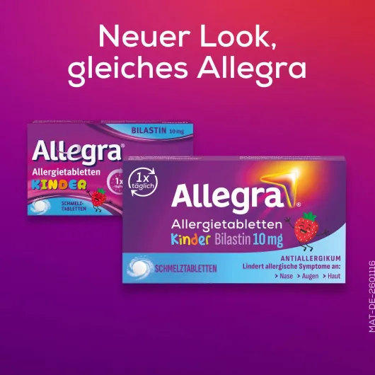 Allegra Allergietabletten Kinder 20 Schmelztabletten