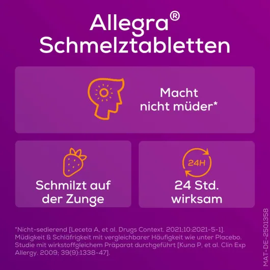 Allegra Allergietabletten Kinder 6 Schmelztabletten