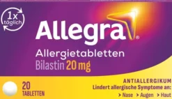 Allegra Allergietabletten 20 mg 20 Tabletten