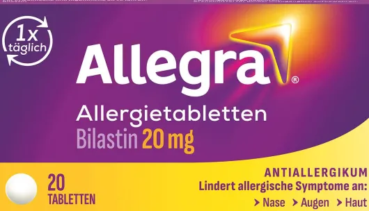 Allegra Allergietabletten 20 mg 20 Tabletten