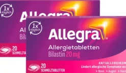 Allegra Allergietabletten 20 mg 2 x 20 Schmelztabletten