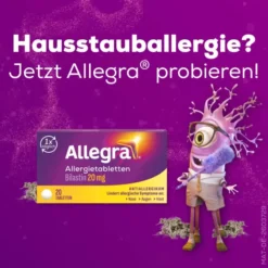 Allegra Allergietabletten 20 mg 100 Tabletten Dose