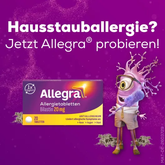 Allegra Allergietabletten 20 mg 100 Tabletten Dose
