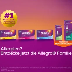 Allegra Allergietabletten 20 mg 100 Tabletten Dose