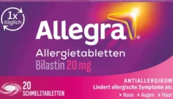 Allegra Allergietabletten 20 mg 20 Schmelztabletten