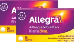 Allegra Allergietabletten 20 mg 2 x 50 Tabletten