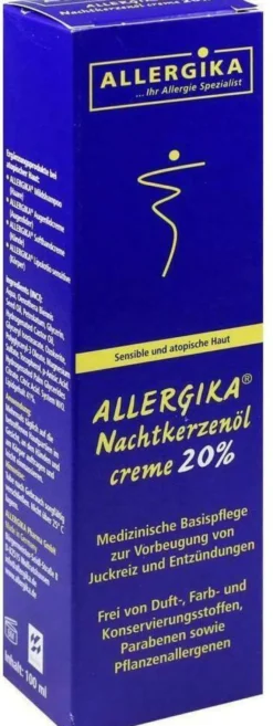 Allergika Nachtkerzenölcreme 20 % 100 ml Creme