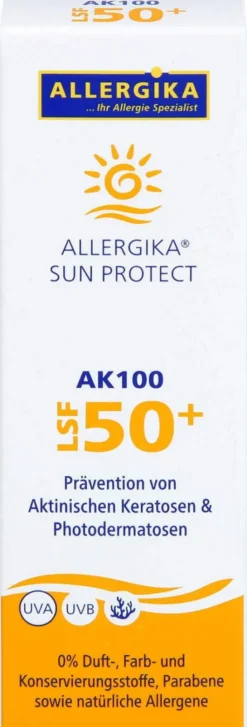 Allergika Sun Protect Ak100 Creme Lsf 50+ 50ml