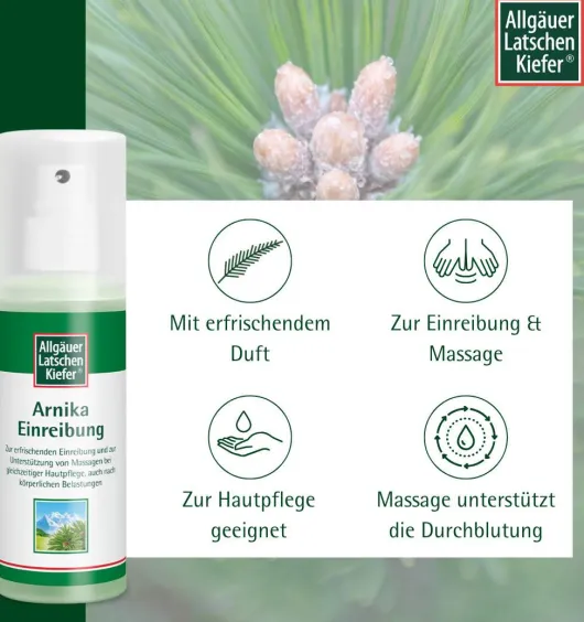 Allgäuer Latschenkiefer Arnika Einreibung