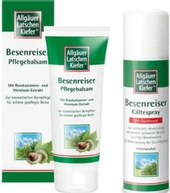 Allgäuer Latschenkiefer Besenreiser Pflegebalsam 75 ml + Kältespray 150 ml