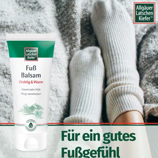 Allgäuer Latschenkiefer Fußbalsam Wohlig & Warm 100 ml