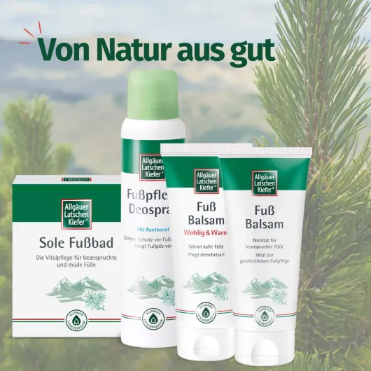 Allgäuer Latschenkiefer Fußbalsam Wohlig & Warm 100 ml