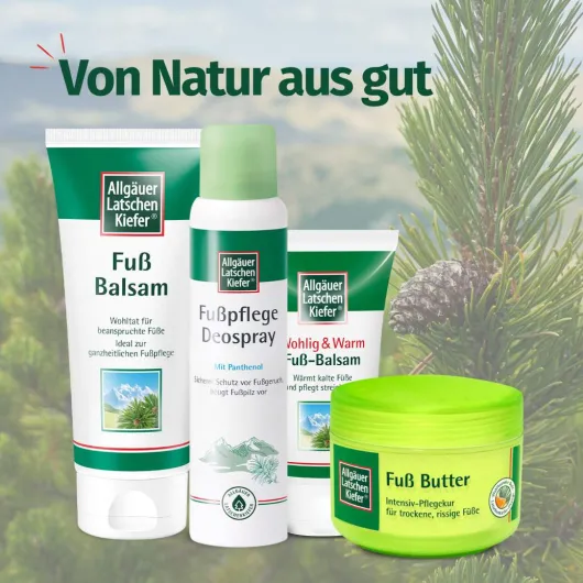Allgäuer Latschenkiefer Fußbutter Creme 200 ml