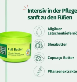 Allgäuer Latschenkiefer Fußbutter Creme 200 ml