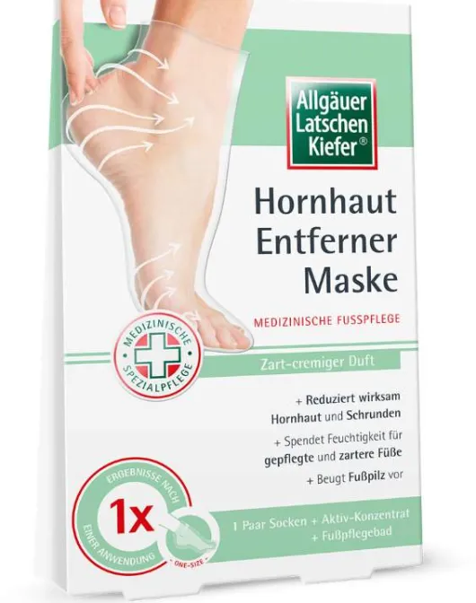 Allgäuer Latschenkiefer Hornhaut Entferner Maske cremig 1 Stück
