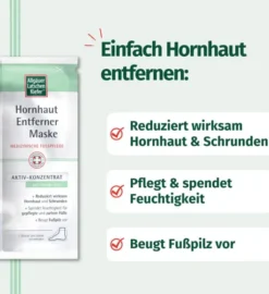 Allgäuer Latschenkiefer Hornhaut Entferner Maske cremig 1 Stück