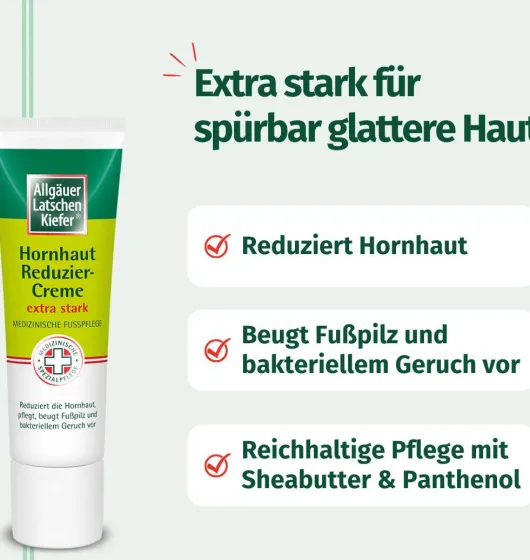 Allgäuer Latschenkiefer Hornhaut Reduziercreme extra stark 30 ml