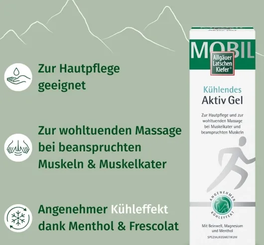 Allgäuer Latschenkiefer Kühlendes Aktiv Gel 200 ml