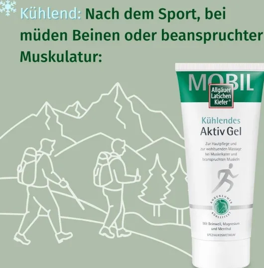 Allgäuer Latschenkiefer Kühlendes Aktiv Gel 200 ml