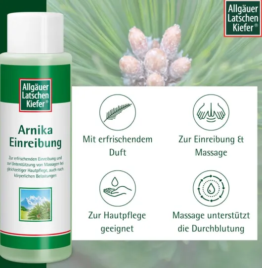 Allgäuer Latschenkiefer 500 ml Arnika Einreibung
