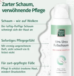 Allgäuer Latschenkiefer 10 % Urea Fußschaum 150 ml