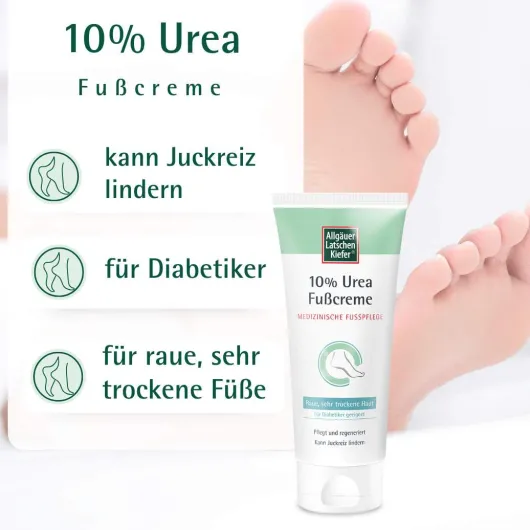 Allgäuer Latschenkiefer 10% Urea 100 ml Fußcreme