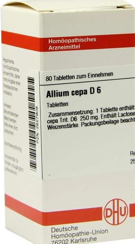 Allium Cepa D6 Dhu 80 Tabletten
