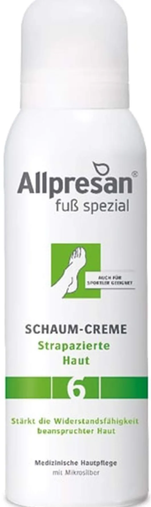 Allpresan Fuß Spezial Nr.6 Strapazierte Haut Schaum-Creme 125 ml