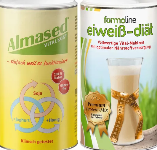 Almased + Formoline Eiweiß Diät 2er Set 980 g