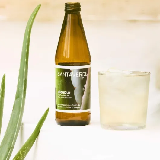 Aloepur-Aloe Vera 100% Kba 330 ml Saft