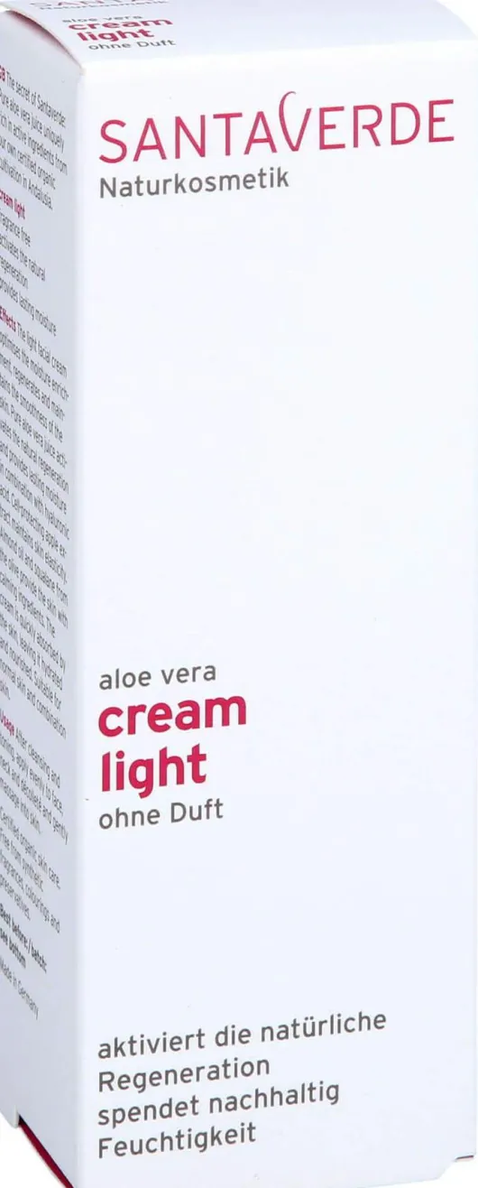 Aloe Vera Creme Light Ohne Duft 30 ml