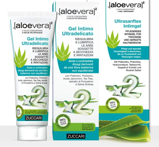 Aloevera Gel Intim Sanft Feuchtgel Zuccari 80 ml