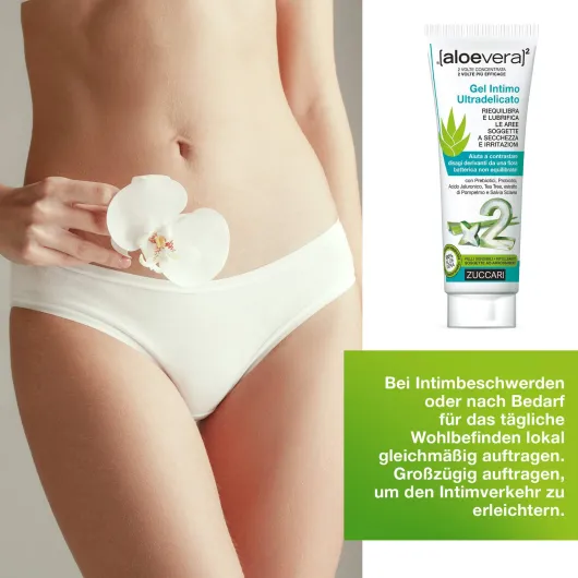 Aloevera Gel Intim Sanft Feuchtgel Zuccari 80 ml