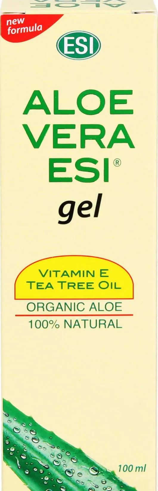 Aloe Vera Gel Mit Vitamin E und Teebaumöl Bio 100ml