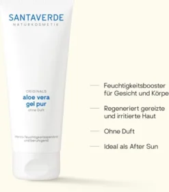 Aloe Vera Gel Pur Ohne Duft 100 ml Gel