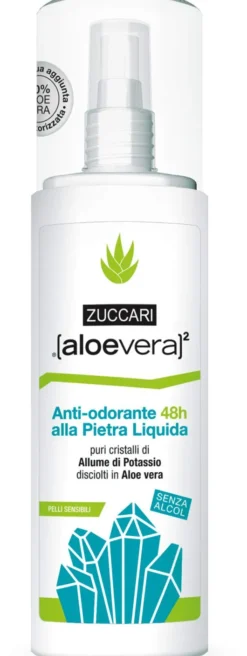 Aloe Vera Kristall-Deo 48 H Spray Zuccari