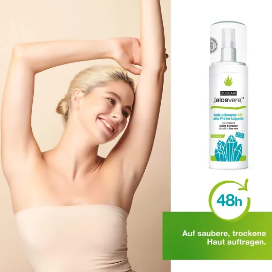 Aloe Vera Kristall-Deo 48 H Spray Zuccari