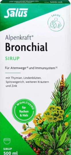 Alpenkraft Bronchial-Sirup Salus 500 ml