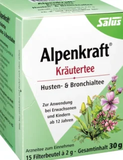 Alpenkraft Husten- und Bronchialtee Salus 15 Filterbeutel