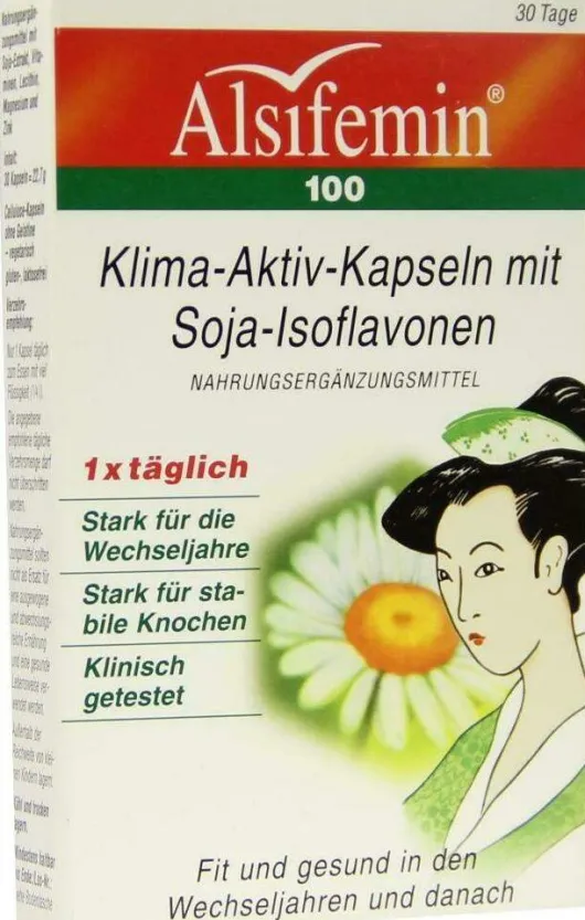 Alsifemin 100 Klima Aktiv Soja 30 Kapseln