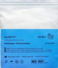 Aluderm Kinder Knie Ellenbogenverband 8 cm 1 Stück