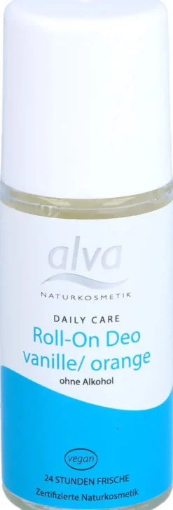 Alva Dailycare Roll-On Deo Vanille - Orange 50 ml