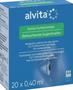 Alvita Befeuchtende Augentropfen