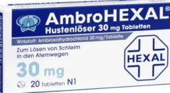 Ambrohexal Hustenlöser 30 mg 20 Tabletten
