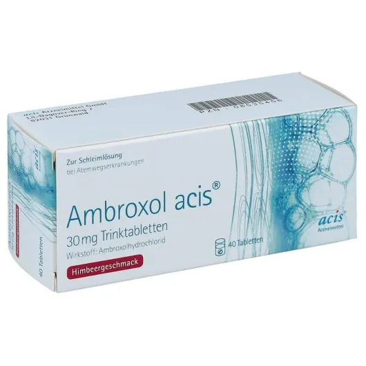 Ambroxol Acis 30 mg 40 Trinktabletten