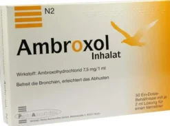 Ambroxol Inhalat 50 X 2 ml Inhalationslösung